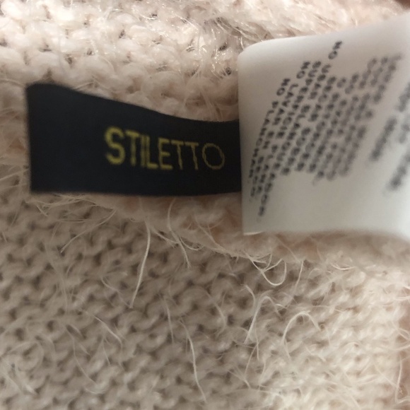 NWT I Jeans by Buffalo Sweater Blush Pink size Small - Picture 5 of 7